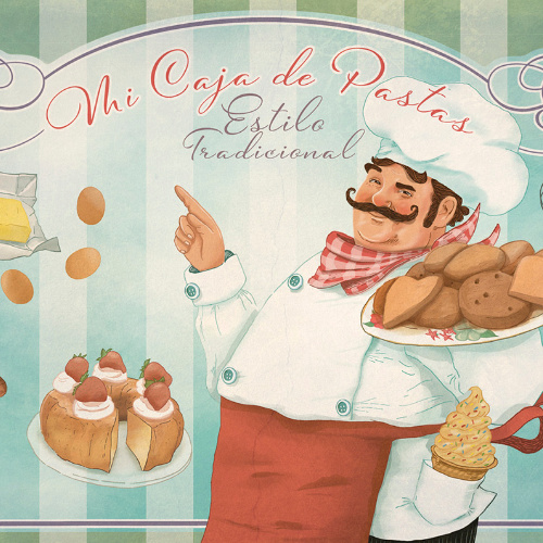 dulces para todos Mi caja de pastas